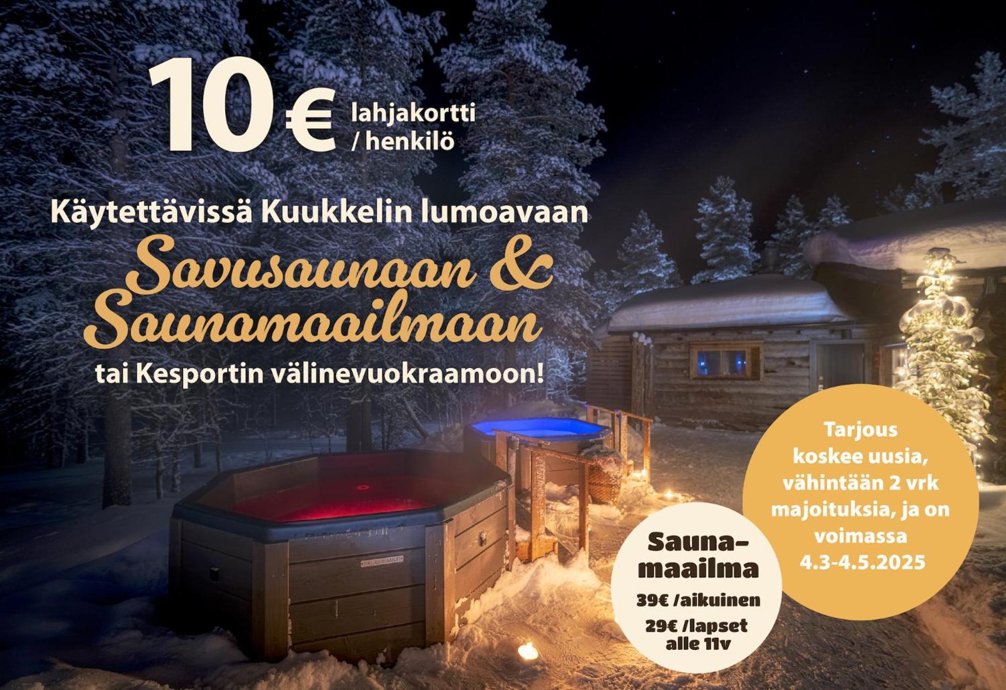 Kuukkeli Apartments Pikku-Hirvas Ja Porotokka Saariselka Exterior foto